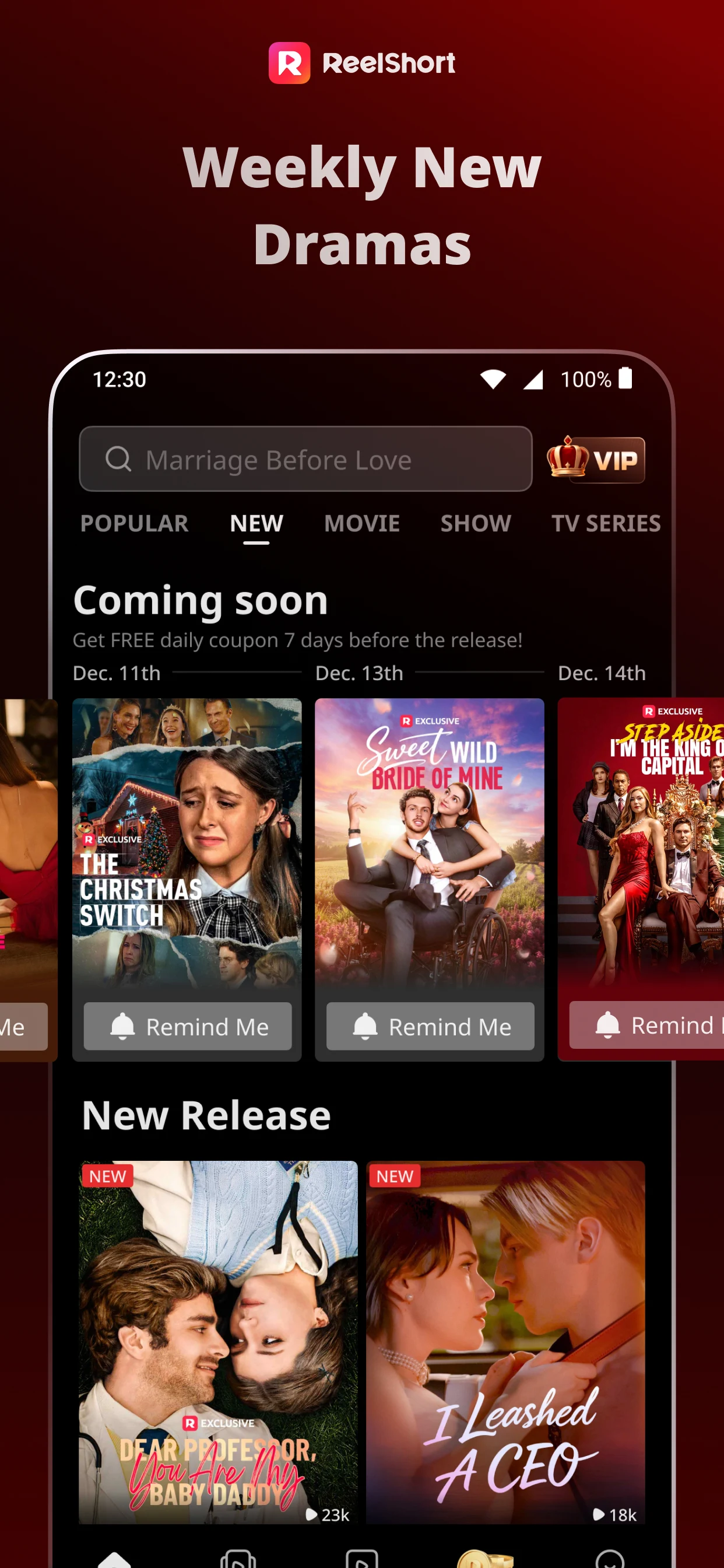 ReelShort - Stream Drama & TV screenshot